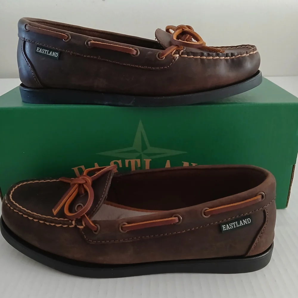 Eastland Women's Brown Boat Shoes Size 6 Medium New - Picture 10 of 10